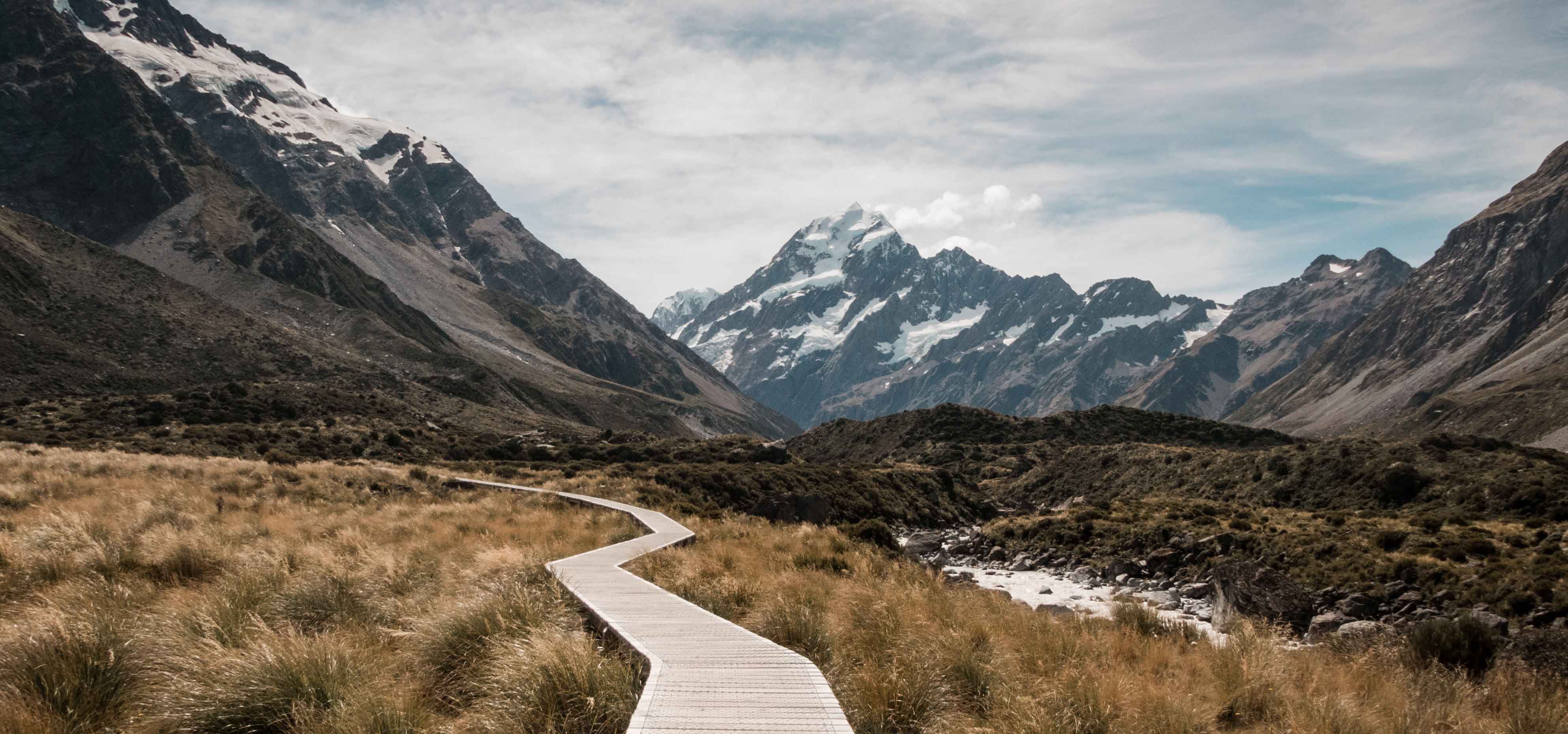 image of a path in the mountains